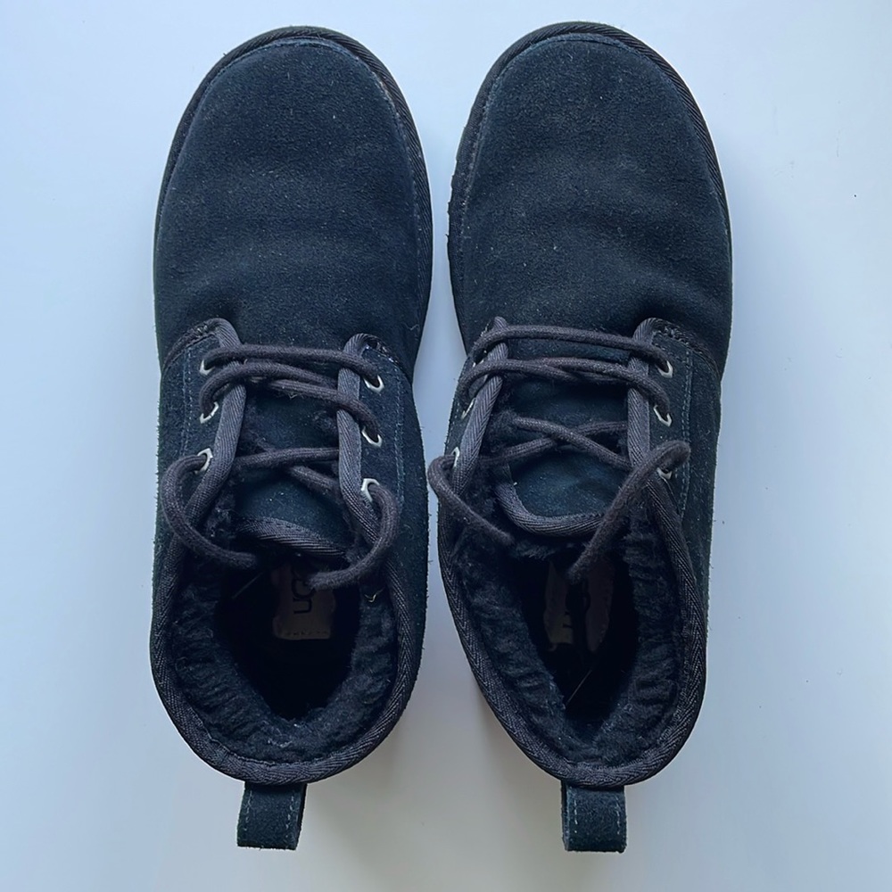 Ugg black booties, size W9